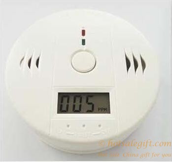 hotsalegift hot sale household carbon monoxide alarm lcd display 2