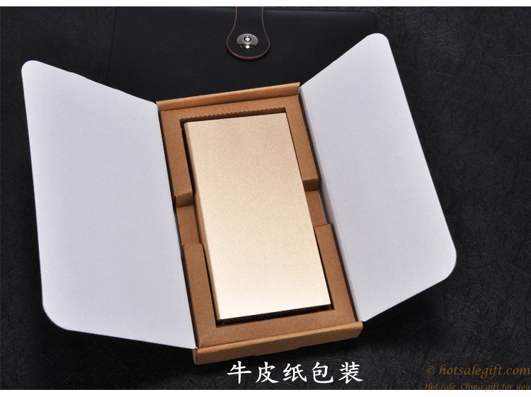 hotsalegift largecapacity ultrathin metal polymer 20000 ma mobile power 2