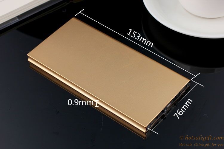 hotsalegift largecapacity ultrathin metal polymer 20000 ma mobile power 3