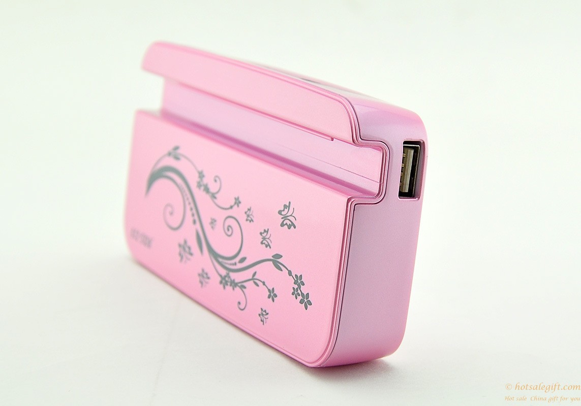 hotsalegift creative 16000 mah portable mobile power bank with cell phone slot 5