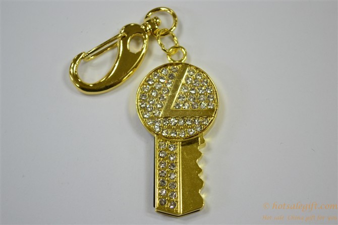 hotsalegift keychain shaped diamond creative custom disk 1