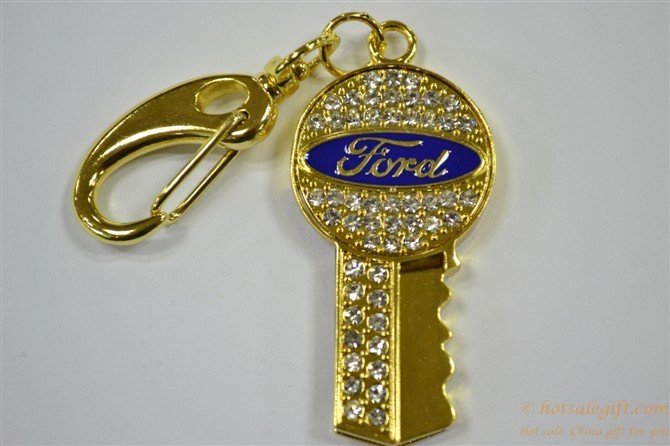 hotsalegift keychain shaped diamond creative custom disk 4