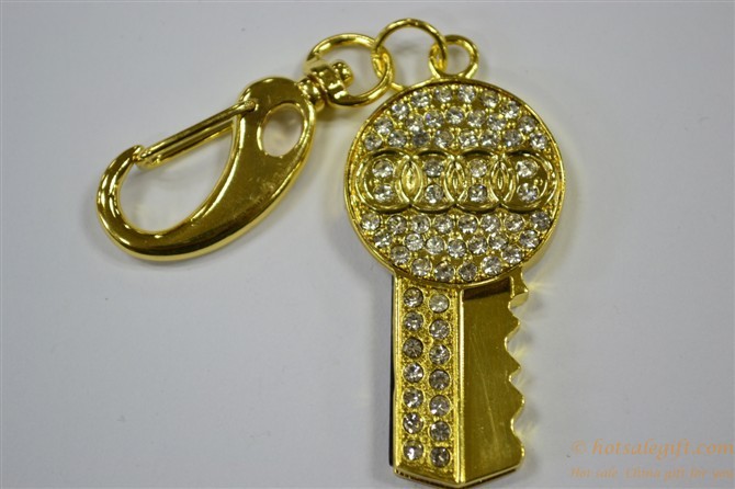 hotsalegift keychain shaped diamond creative custom disk 5