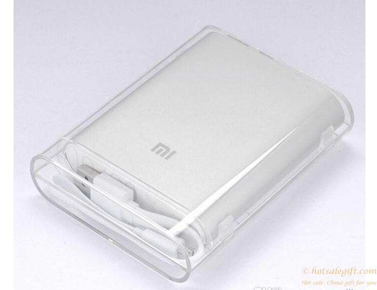 hotsalegift multicolor alloy shell xiaomi mi mobile power bank charger 10400 mah 4