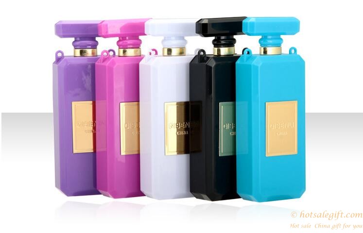 hotsalegift upscale 5200 mah perfume shape mobile power charger ladies 2