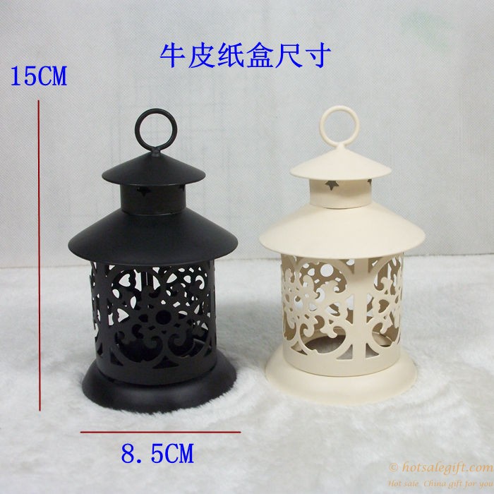 hotsalegift promotional classical hollow iron candlestick gift 7