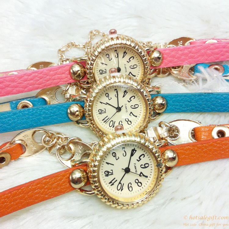 hotsalegift cheap bohemian diamond chain watches middle school students bracelet watch ladies 2