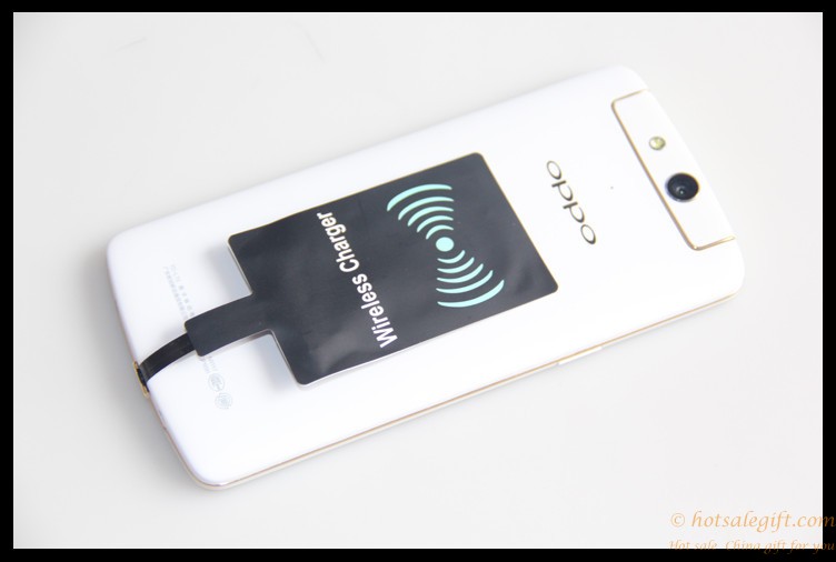 hotsalegift super thin fashionable wireless charger receiver smartphone micro usb cable 8