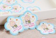 Personalized sticker card for baby and decoration-model 1