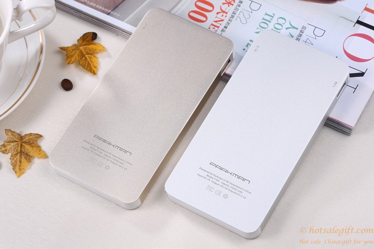 hotsalegift aluminum alloy 10000mah mobile power bank portable charger android smartphones andiphone 4