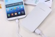 Aluminum alloy 10000mah mobile power bank Portable Charger for Android smartphones andiPhone
