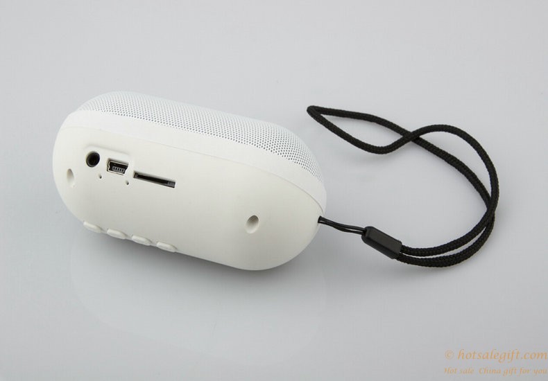 hotsalegift pills design wireless bluetooth stereo speaker support tf card portable mini stereo radio outdoor 3