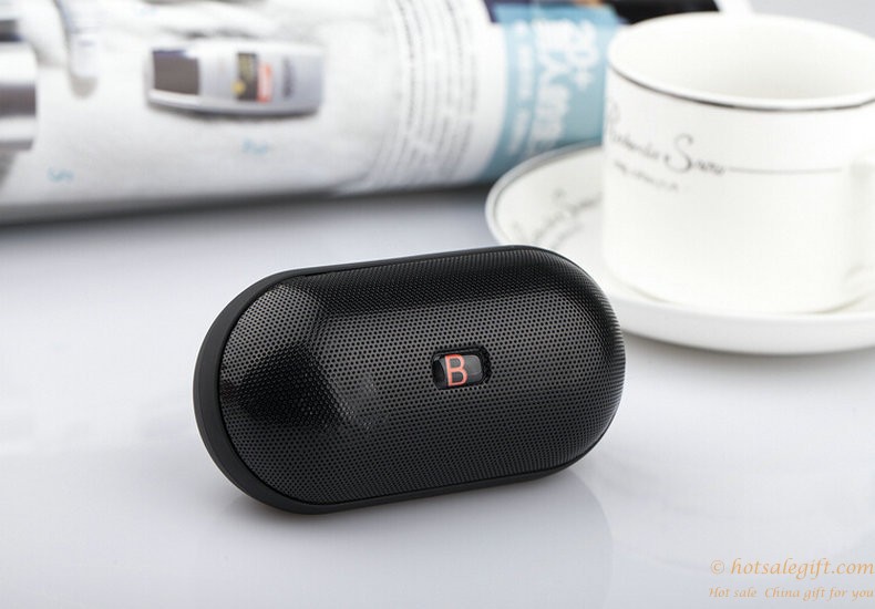 hotsalegift pills design wireless bluetooth stereo speaker support tf card portable mini stereo radio outdoor 9