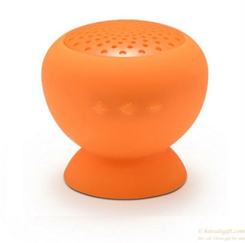 hotsalegift small suction cup mushrooms bluetooth mini speaker creative speaker 1