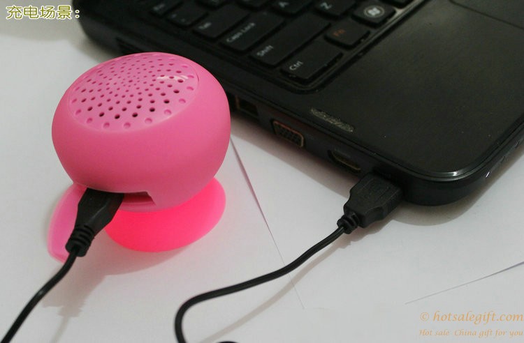 hotsalegift small suction cup mushrooms bluetooth mini speaker creative speaker 2