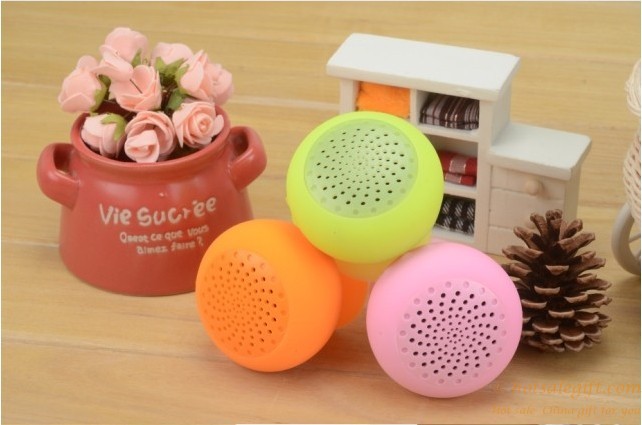 hotsalegift small suction cup mushrooms bluetooth mini speaker creative speaker 4