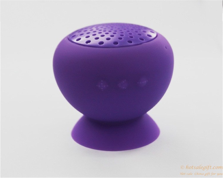 hotsalegift small suction cup mushrooms bluetooth mini speaker creative speaker 6