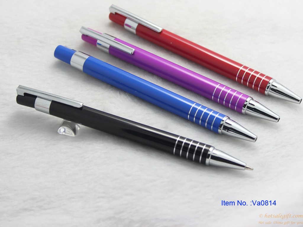 hotsalegift advertising promotional gifts neutral metal ballpoint pen