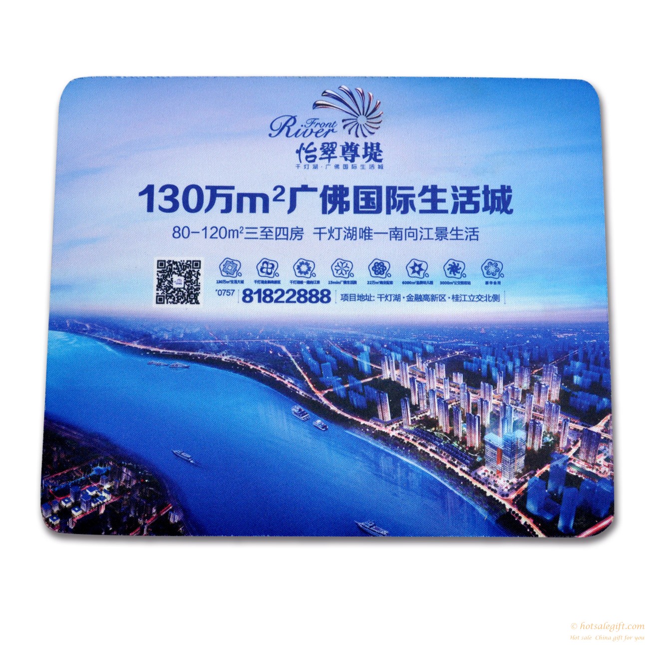 hotsalegift rubber customize color printing advertising mouse pad 4