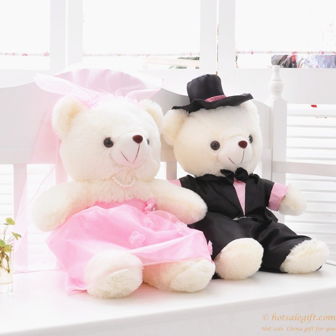 hotsalegift couple teddy bear plush toys wedding gift couple 10