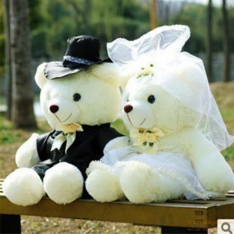 hotsalegift couple teddy bear plush toys wedding gift couple 13