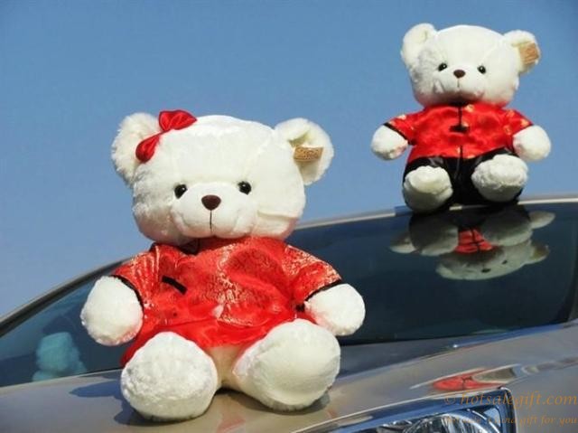 hotsalegift couple teddy bear plush toys wedding gift couple 3