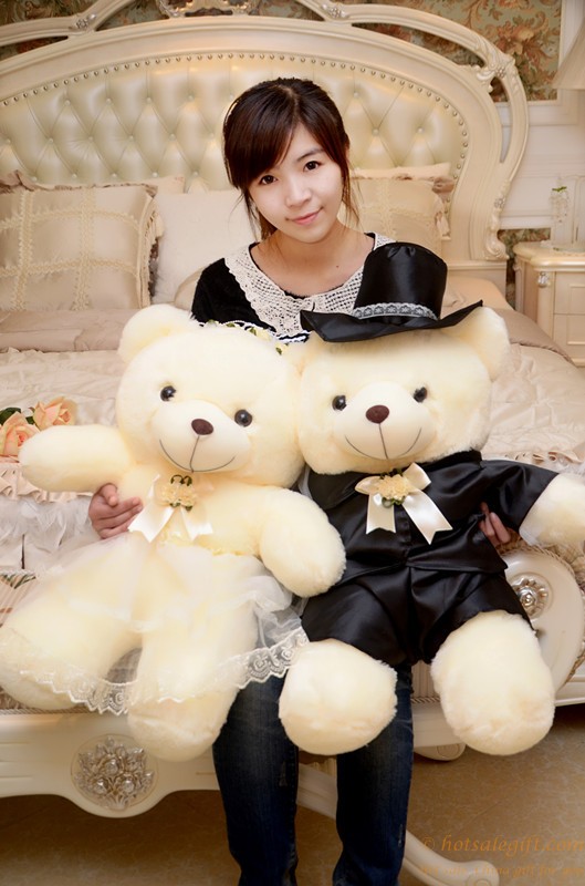 hotsalegift couple teddy bear plush toys wedding gift couple 4