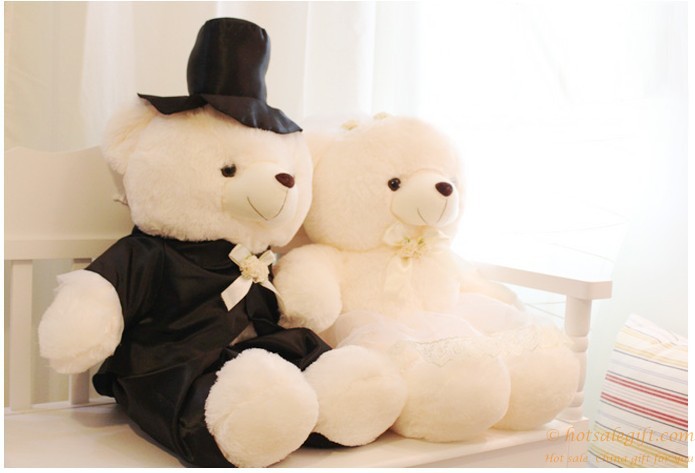 hotsalegift couple teddy bear plush toys wedding gift couple 6