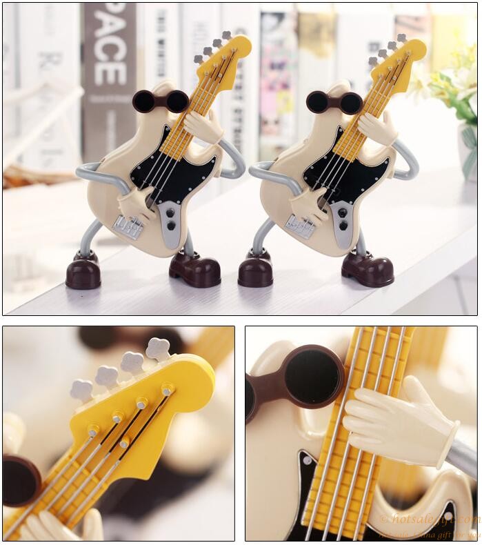 hotsalegift dynamic guitar music gift music box ornaments romantic couple 4