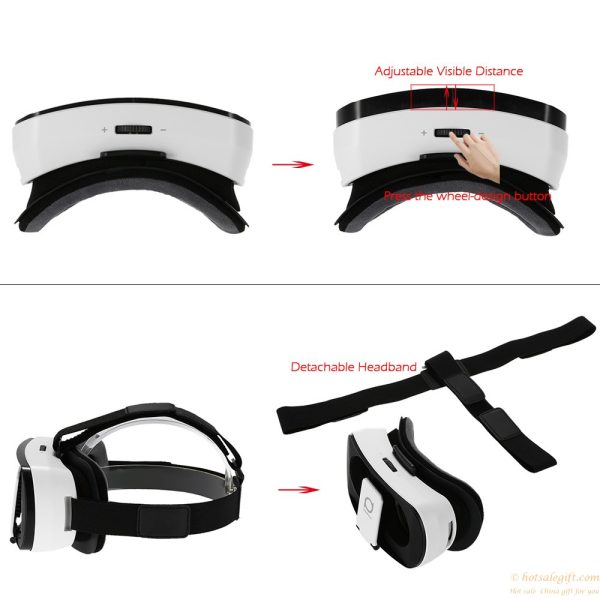 Deepoon V3 Vr Glasses Immersive 3d Virtual Reality Helmet Imax Game Experience For 3 5 6 0 Inch