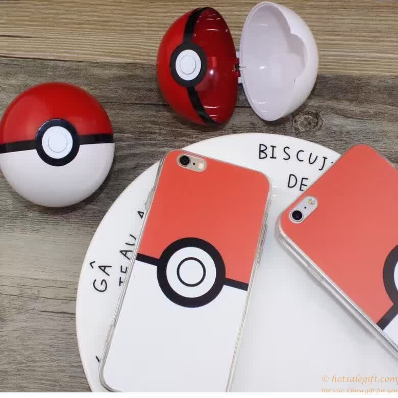 hotsalegift pokemon phone case pokeball tpu shell protector case iphone 66s6s 6