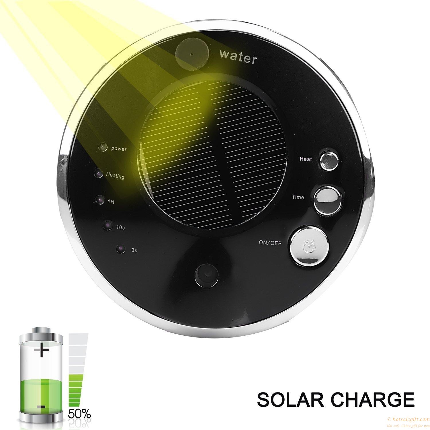 hotsalegift solar anion humidifier car air purifier anion humidifier air ionizer air cleaner 5